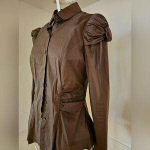 Sandra Angelozzi puff sleeves blouse